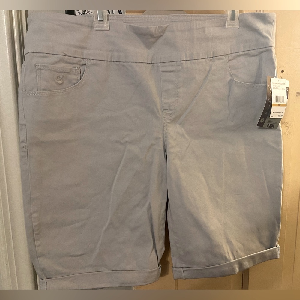 Grey Bermuda shorts